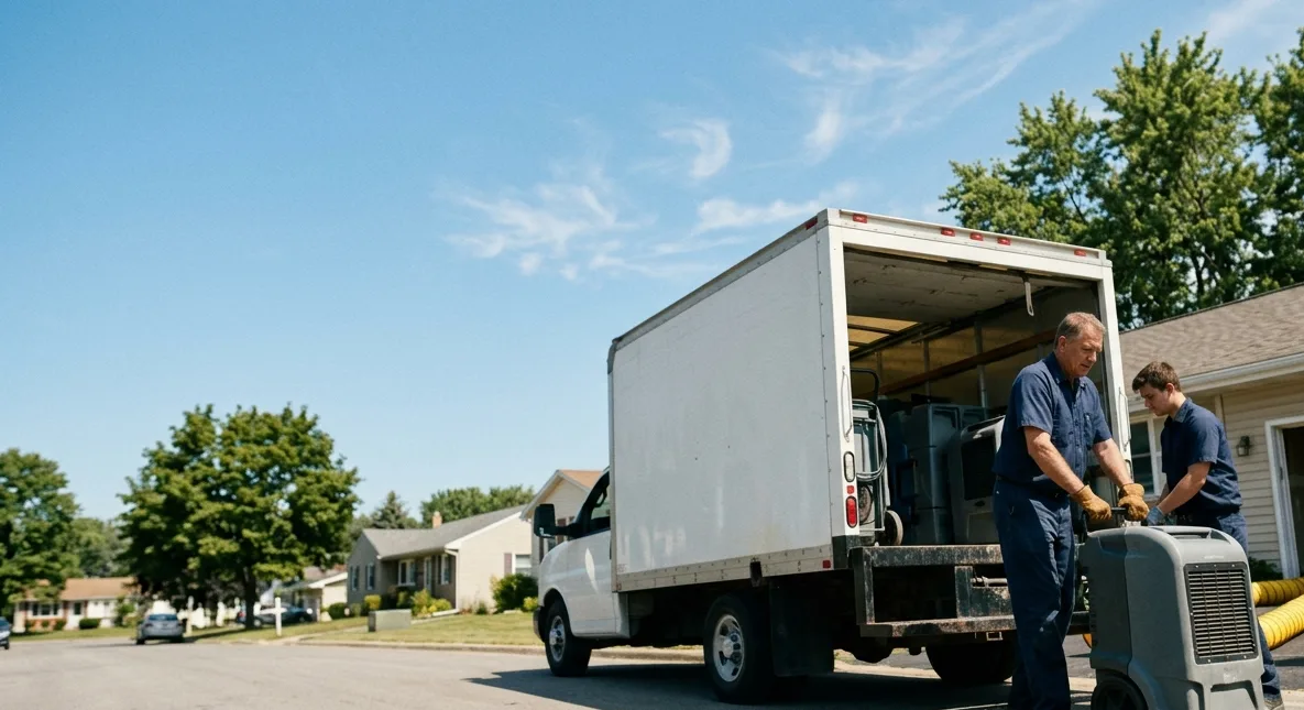 Water Damage Cleanup in Economy, IN near me